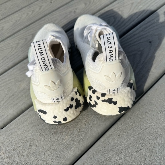 Adidas NMD R1 White Color Splash Boost Sneakers Mens Size 7 women 8.5 main image 8